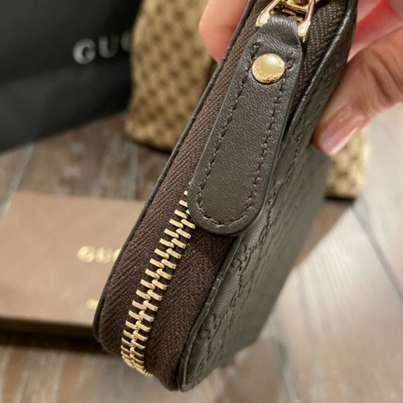 Zip around wallet:  Gucci Microguccissima (unisex) - Picture 3 of 6